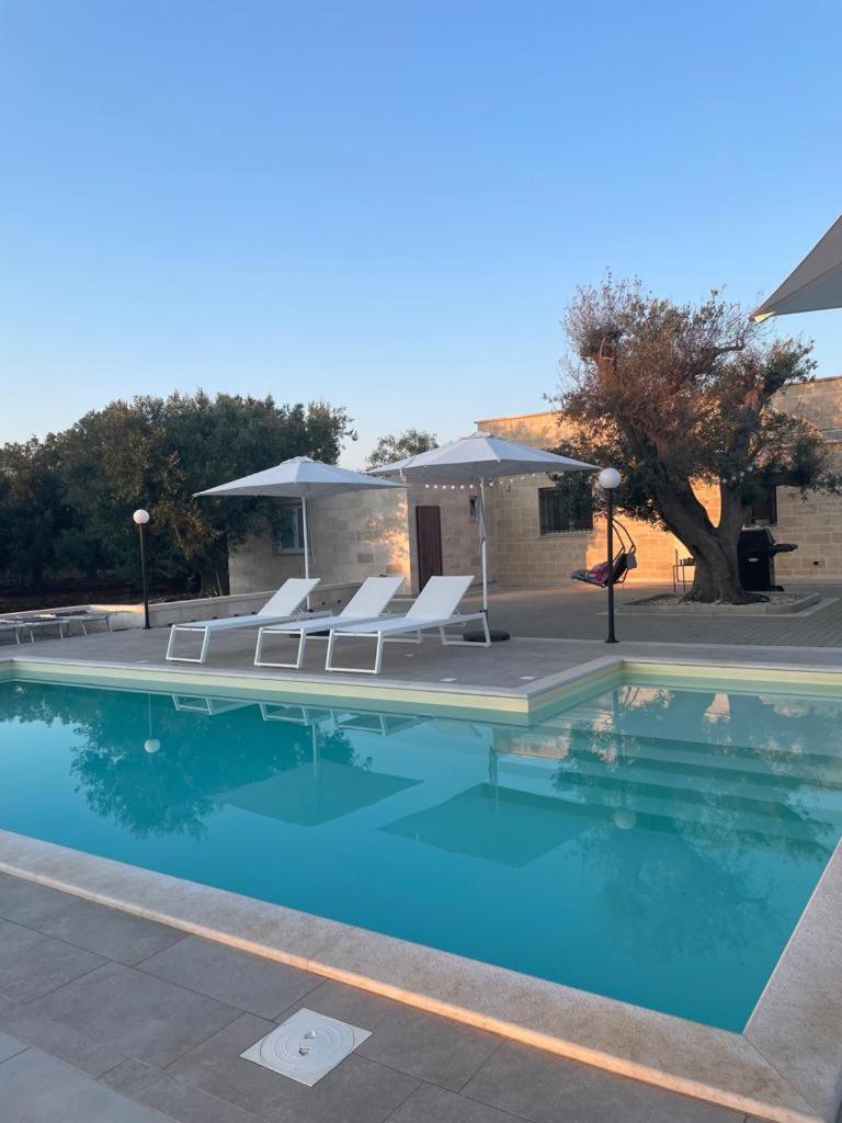 Villa Lara - Mit Separatem Extra Zimmer Mit Wc Und Dusche San Vito dei Normanni Eksteriør bilde