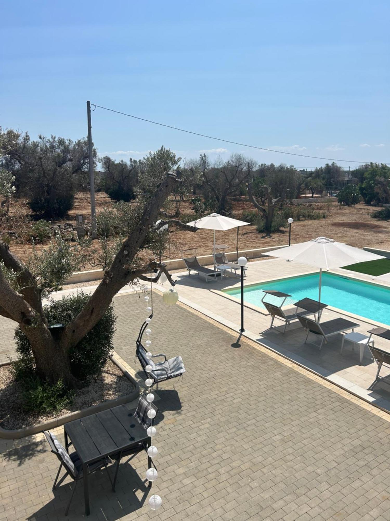Villa Lara - Mit Separatem Extra Zimmer Mit Wc Und Dusche San Vito dei Normanni Eksteriør bilde
